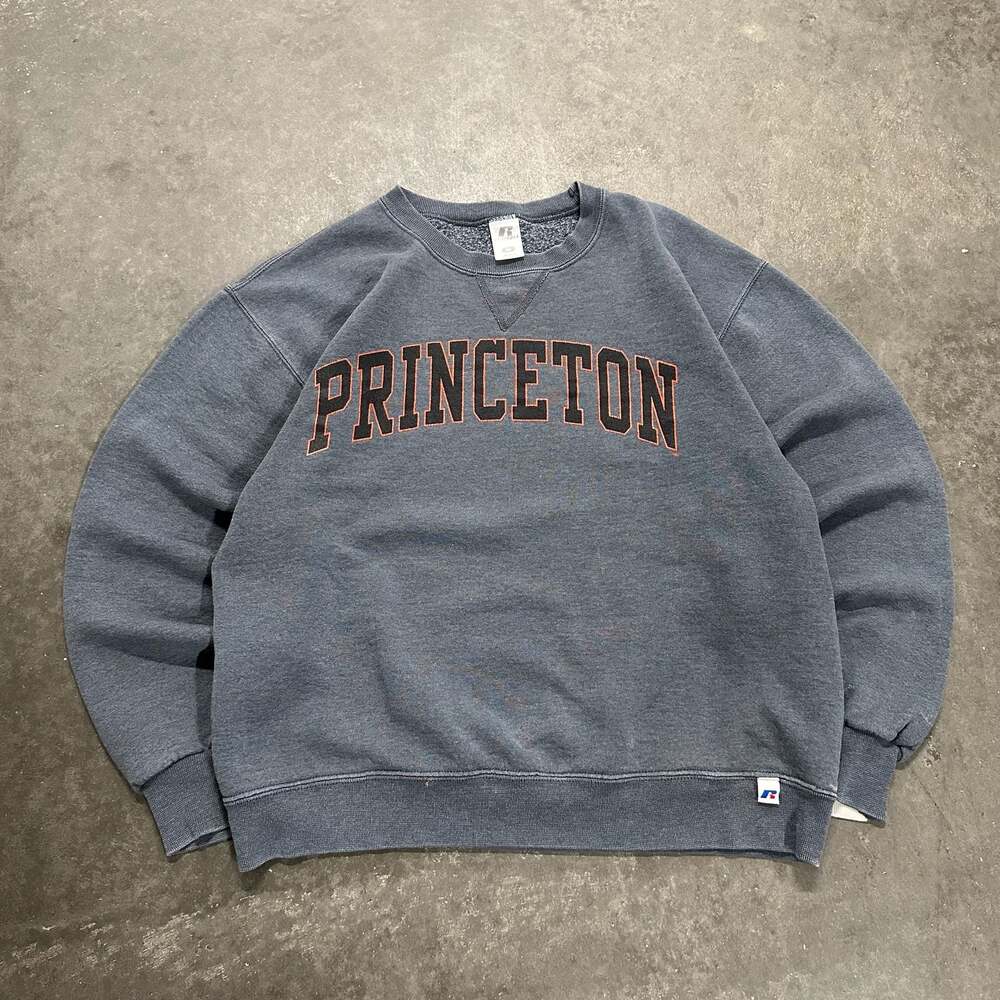 Vintage 80’s Russell Athletic Princeton University Gray Crewneck Sweatshirt